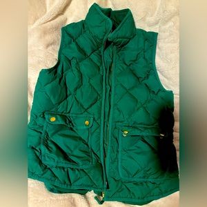 J Crew Puffer Vest